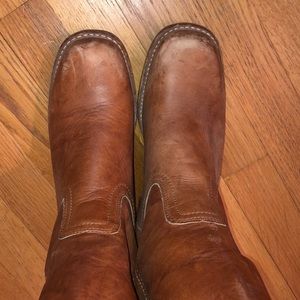 Frye boots.
